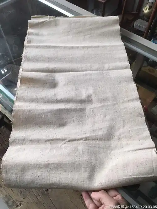 白土布老粗布民俗老物件长5.6米多包老包邮长度:10米左右诚意卖老货!