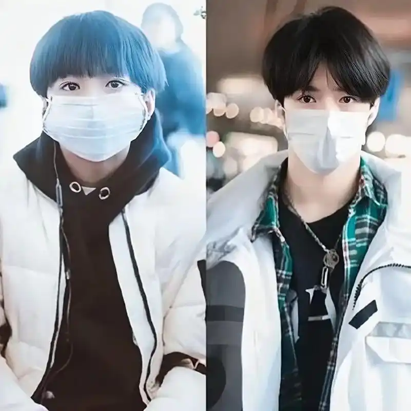 时代少年团刘耀文 #时代少年团严浩翔 #严浩翔小时候vs长 - 抖音