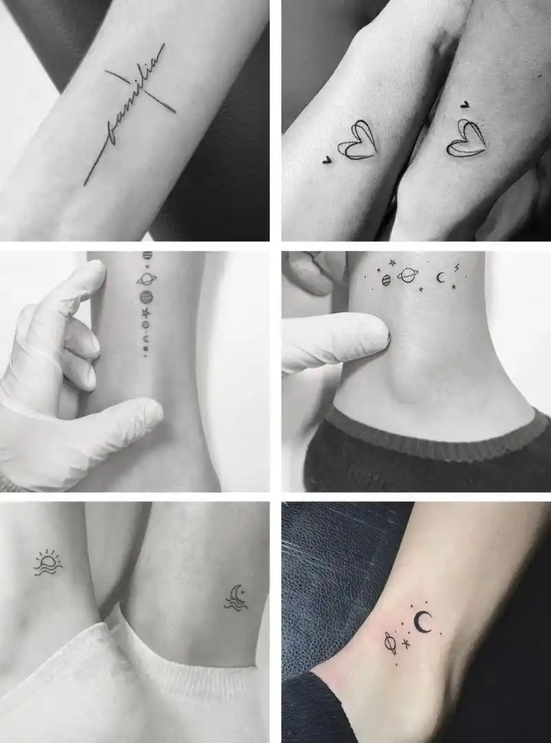 好看的适合女生纹身的小清新简笔小图案 小纹身真是清新又好看,低调又