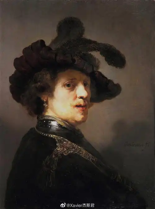 为何世界名画偏爱半身像#分享一组大师伦勃朗著名的肖像作品.
