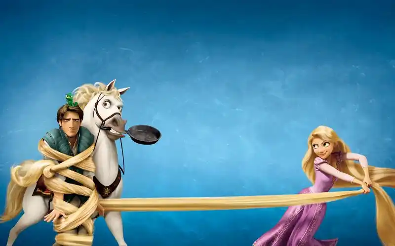 魔发奇缘,迪士尼,长发公主,乐佩,尤金魔发奇缘壁纸图片