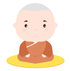 闻思修首发表情包,萌萌哒顿闻小和尚,下载属于你的专属佛学表情包!