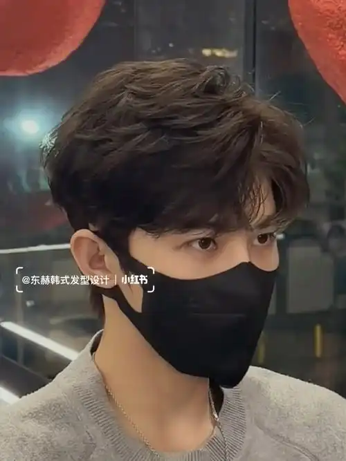 韩式纹理感微分碎盖完美解决男士发型痛点