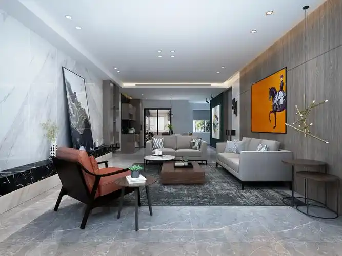 建投璟园现代简约装修效果图