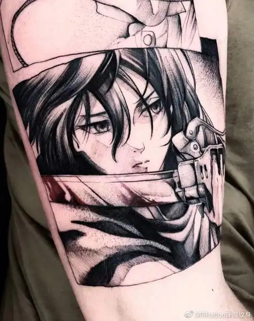 动漫角色纹身图案欣赏