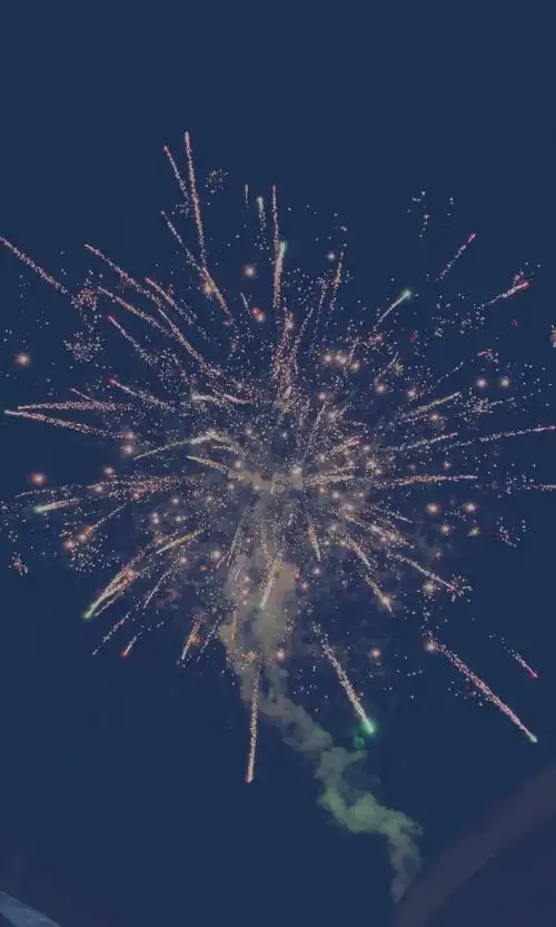 原图分辨率2268x3780烟花夜晚璀璨浪漫唯美迷人夜空之中,烟花徐徐绽放
