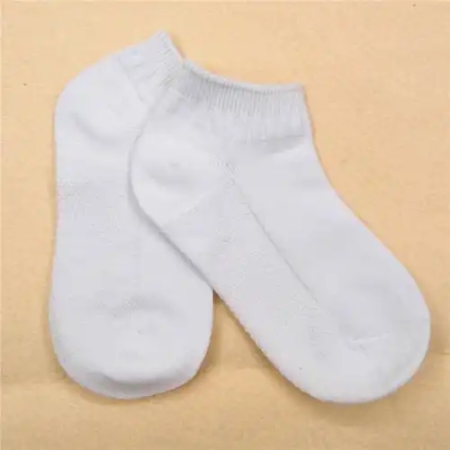 儿童袜子批发男女学生船袜低筒袜子纯白色棉袜运动小中大童袜子