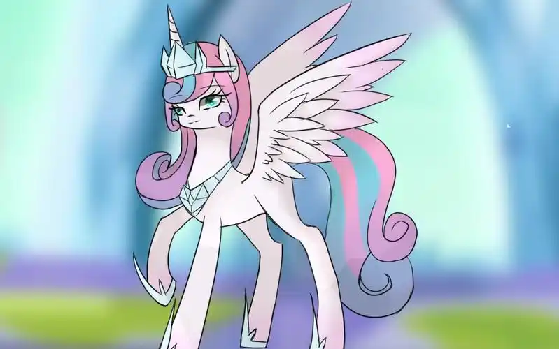 【我的小马驹】凝心雪儿/风雪之心 旧图重绘