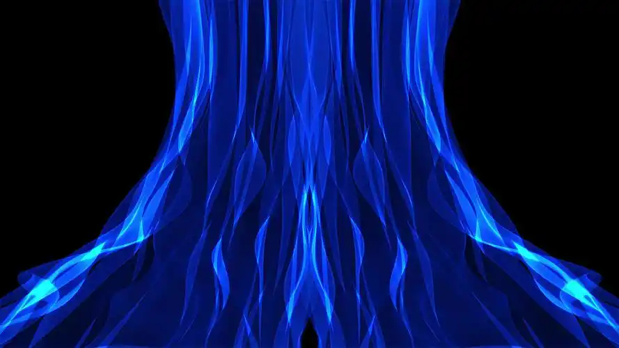 4k蓝色梦幻背景