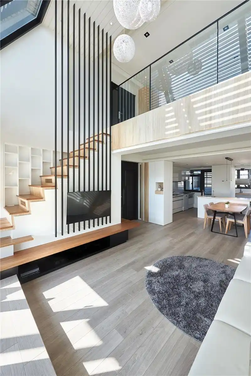 标签大全复式楼梯装修效果图大全2019图片