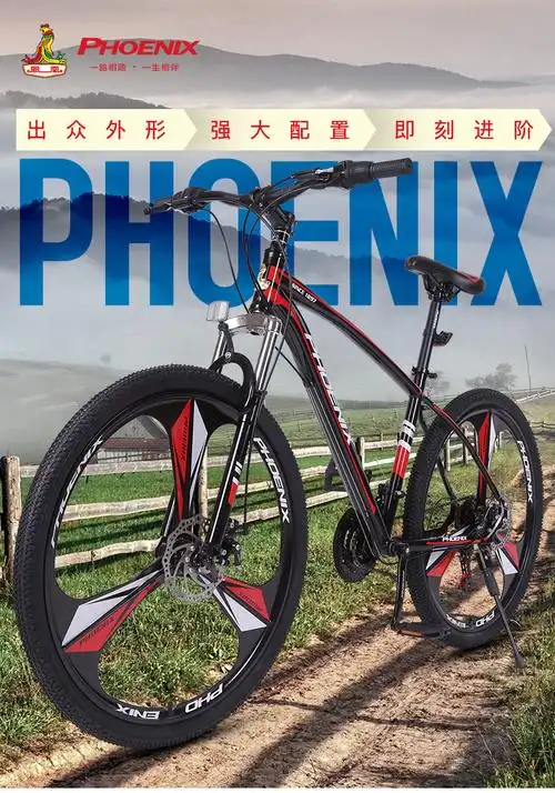 凤凰(phoenix)山地车 凤凰牌 山地车自行车成人男单车女变速学生减震