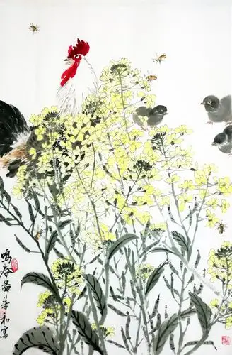 当代实力派艺术家龙万和中国画作品赏析