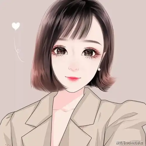 微信头像女自然风景头像卡通图片女生