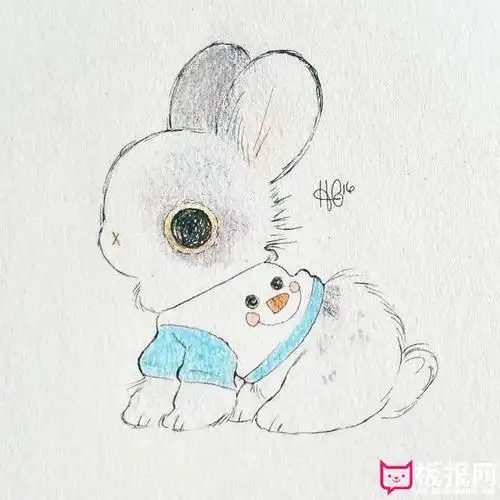 超可爱的萌图高清图片,软萌的小兔子