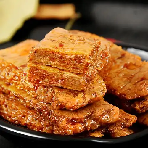 横岭湖手撕素牛排香辣味豆制品干货湖南特产办公休闲麻辣小零食品