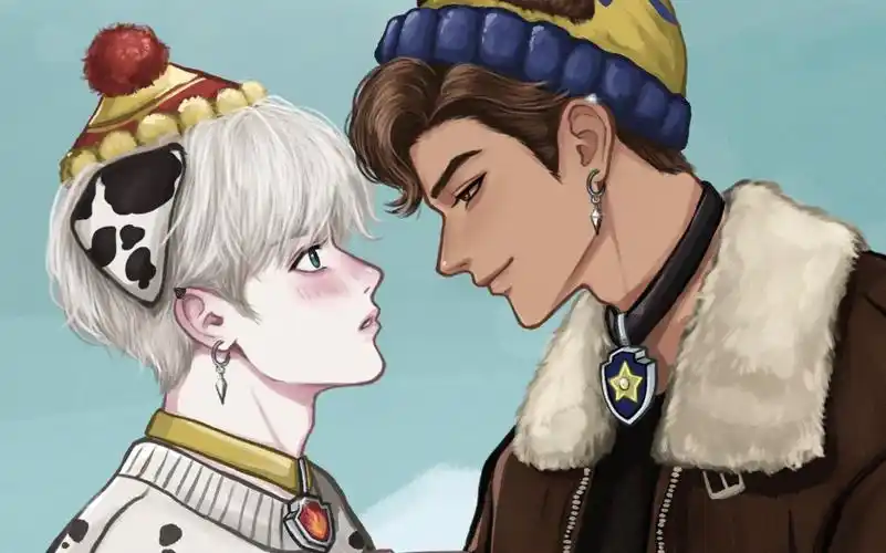 "阿奇这么帅毛毛你能抗住吗"#汪汪队立大功#汪汪队#拟人#板绘#画画