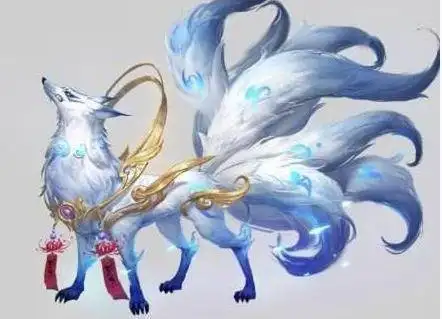 金牛星座专属九尾狐简笔画