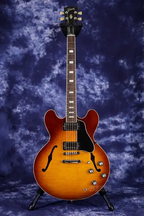 gibson吉普森es-335figured空心孔爵士爵士吉他番茄炒蛋吉他-电吉他