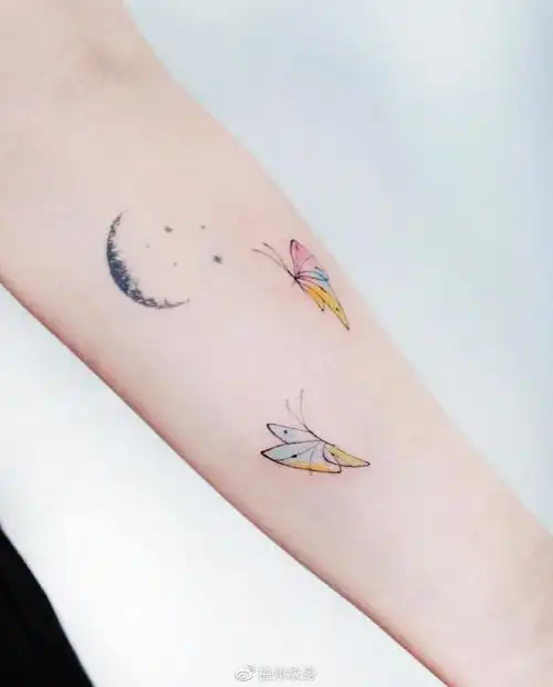 小清新纹身图案