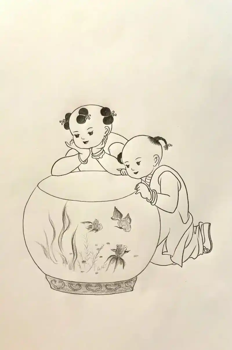 #古风人物绘画 03#简笔画 #每天一画 - 抖音