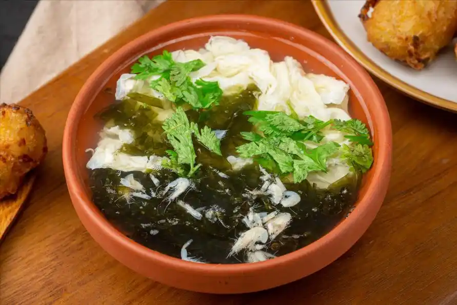 紫菜汤图片(紫菜蛋花汤) - 赤虎壹号