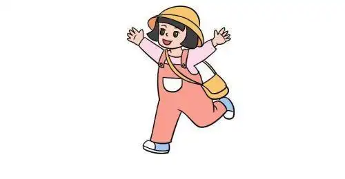 彩色春游简笔画图片大全简单儿童春游简笔画怎么画