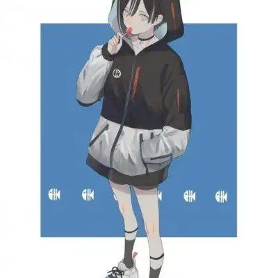 校园风头像女动漫穿校服图片