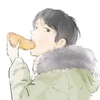 一个人吃面包情侣头像_微信头像图片大全