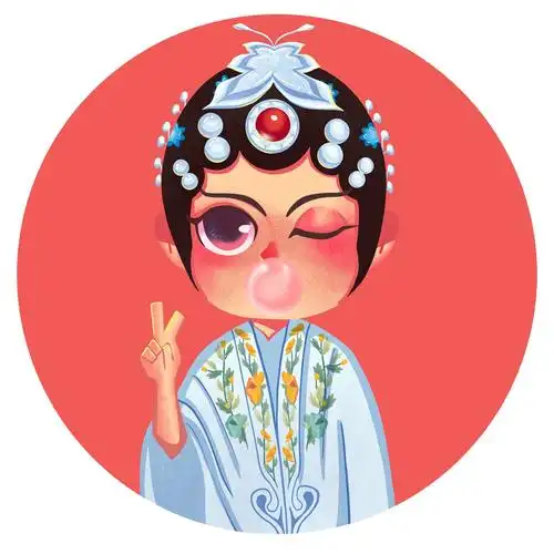 q版戏曲人物设计