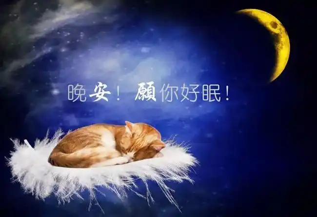晚安图片_睡觉图片_2022晚安最美图片_动图网