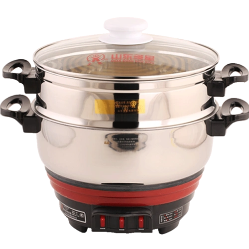 多星锅品牌正品山东淄博多星电热锅官方旗舰店原厂多星家用电炒锅