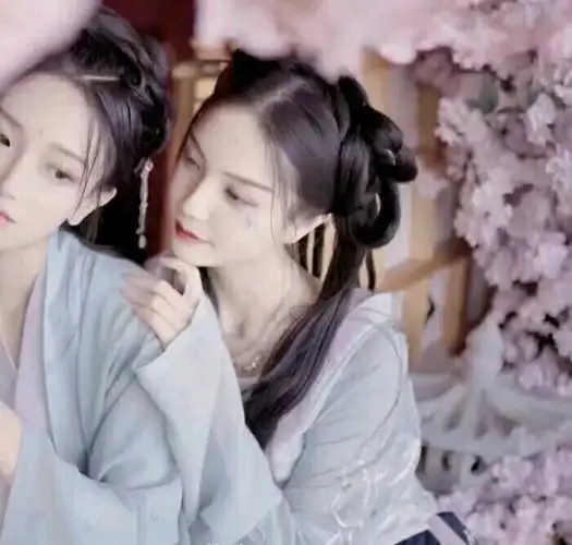 闺蜜头像古风真人版