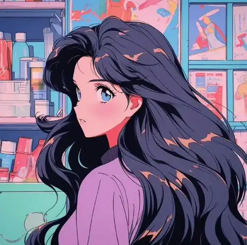 动漫治愈系女生头像