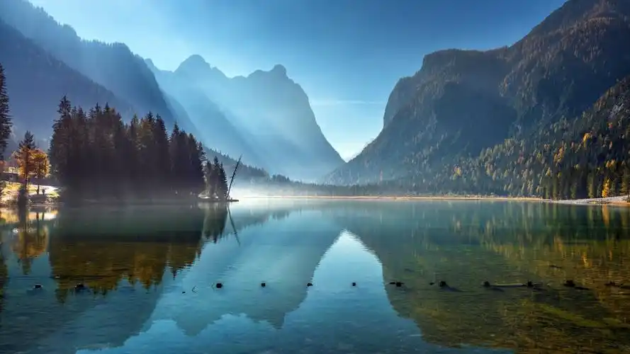 多比亚科湖,早晨,2021,风景画,4k,摄影图片,4k高清风景图片,娟娟壁纸