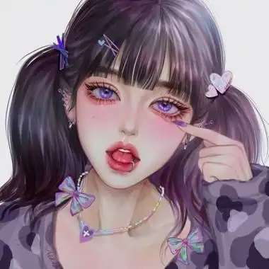 动漫头像女生冷酷霸气黑暗超拽动漫女头个性微信图片大全