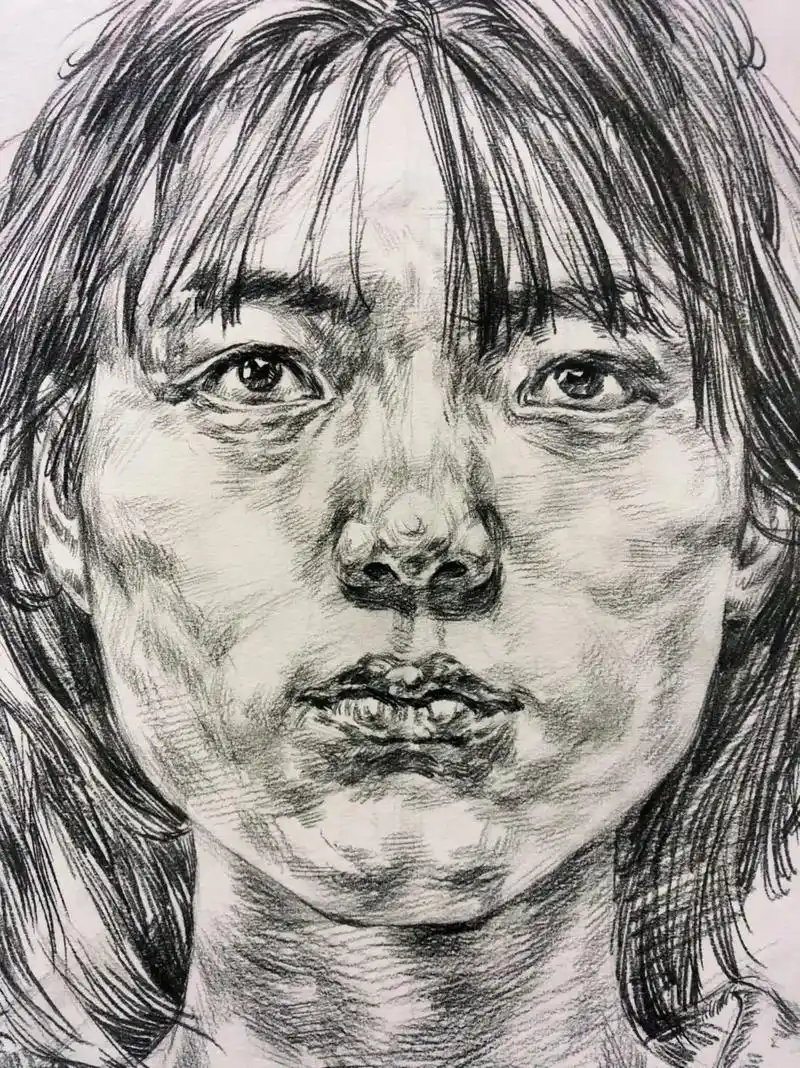 只要你需要我 我都在.#绘画过程分享 #人物肖像 #原创干货 - 抖音