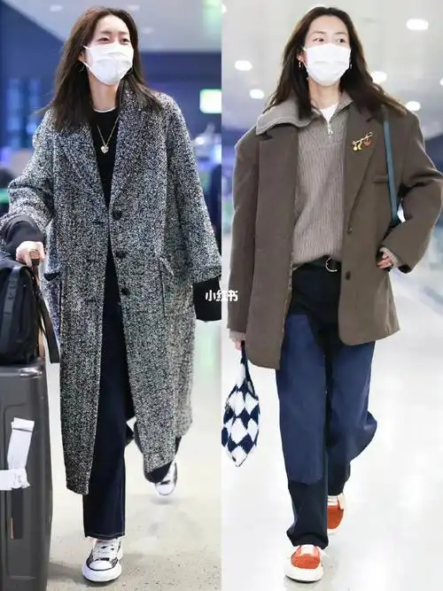 每日穿搭#机场穿搭#街拍穿搭#明星街拍#秋冬穿搭#早春穿搭#休闲穿搭