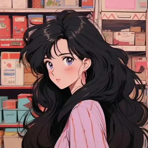 动漫治愈系女生头像