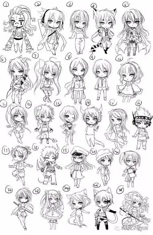 动漫绘画教程人物漫画人物教程