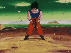 那必定是《龙珠z》中, 孙悟空第一次变身超级赛亚人的那段