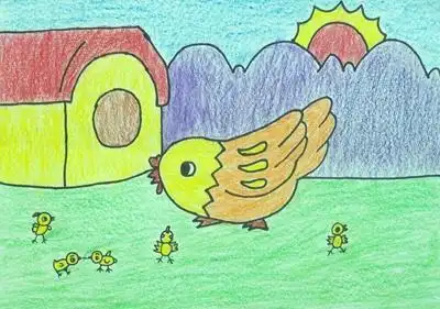 山水画简笔画儿童画 山水画简笔画儿童画铅笔