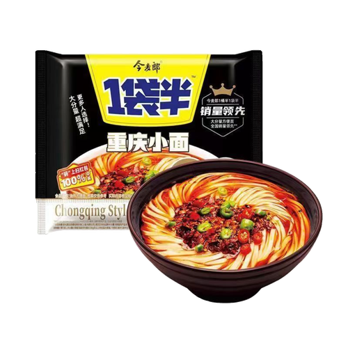 加量香辣方便面524袋速食泡面整箱今麦郎1袋半重庆小面弹面袋装