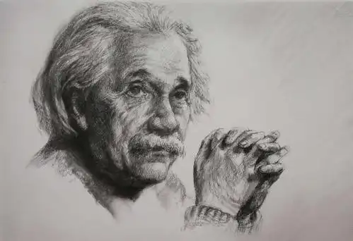 023.《爱因斯坦》 26x38