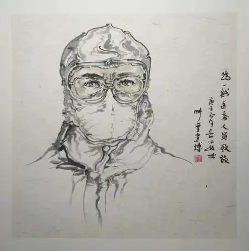 抗击疫情,灞桥美术人在行动