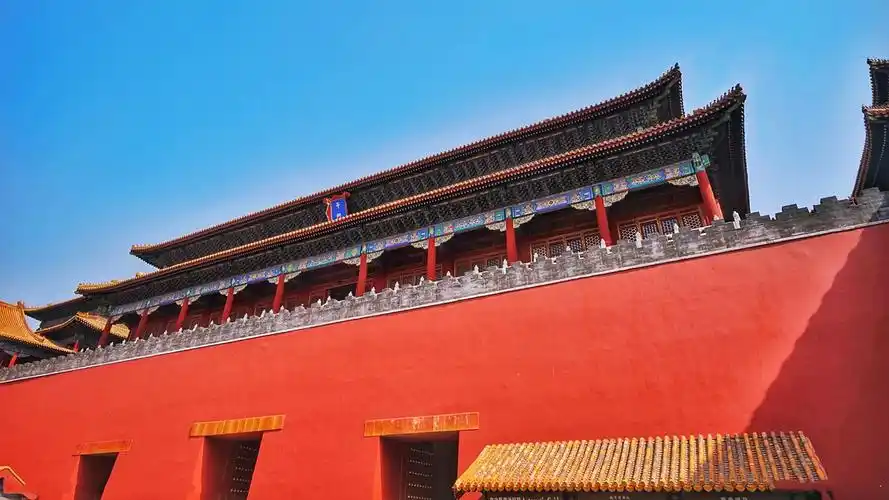 北京故宫建筑旅游景点图片桌面壁纸