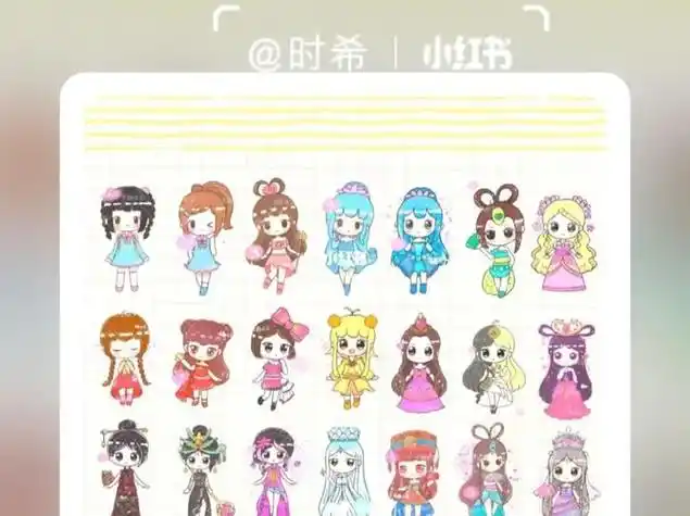 叶罗丽简笔画文化绘画叶罗丽简笔画叶罗丽简笔画人文绘画叶罗丽光仙子