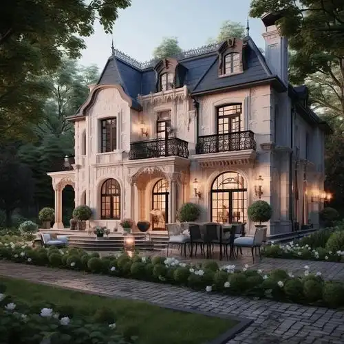 简约实用的欧式别墅保留古典魅力,美!美!美!_细节_建筑物_元素