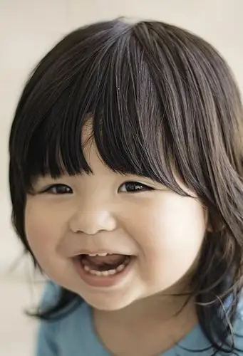 最萌小女孩蘑菇头造型图片不落伍的女孩短发设计