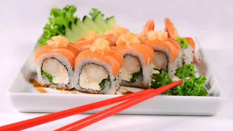 营养美食寿司4k图片