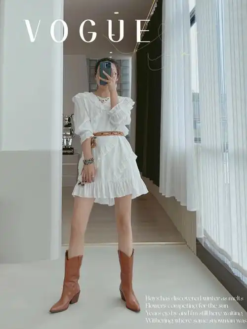 夏天穿靴子就是妥妥的时髦精呀